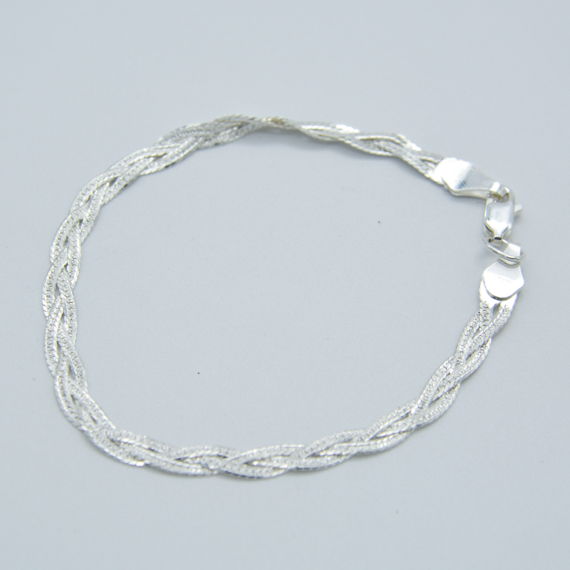 Pulsera Trenzada Solida
