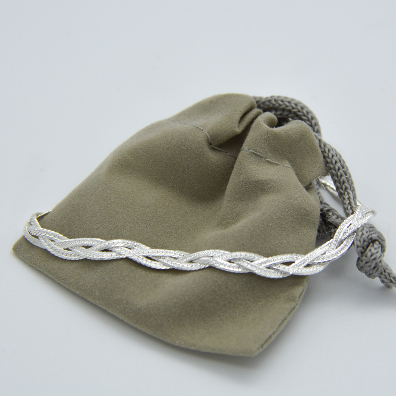 Pulsera Trenzada Solida