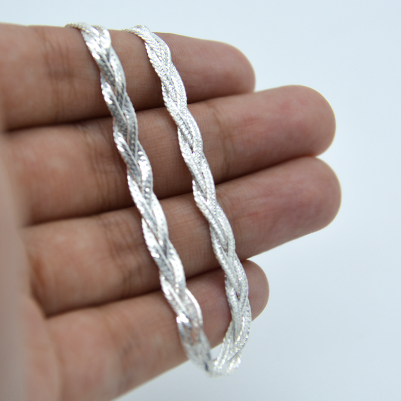 Pulsera Trenzada Solida